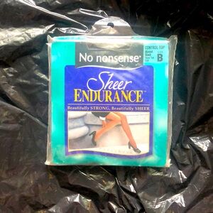 No Nonsense Sheer Endurance: Almost Black